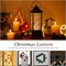 Christmas Decorations Snow Globe Lantern,Christmas Lantern with 8 Christmas Theme Music,Christmas Snow Globe Gifts Water Glittering Swirling Christmas Home Decoration(Snowman Families)